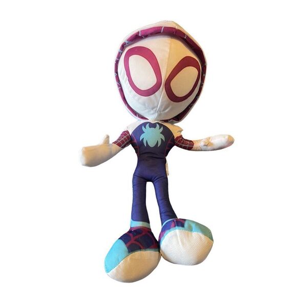 Marvel Multicolor Spidey Amazing Friends Ghost Spider Plush Doll - Picture 5 of 12